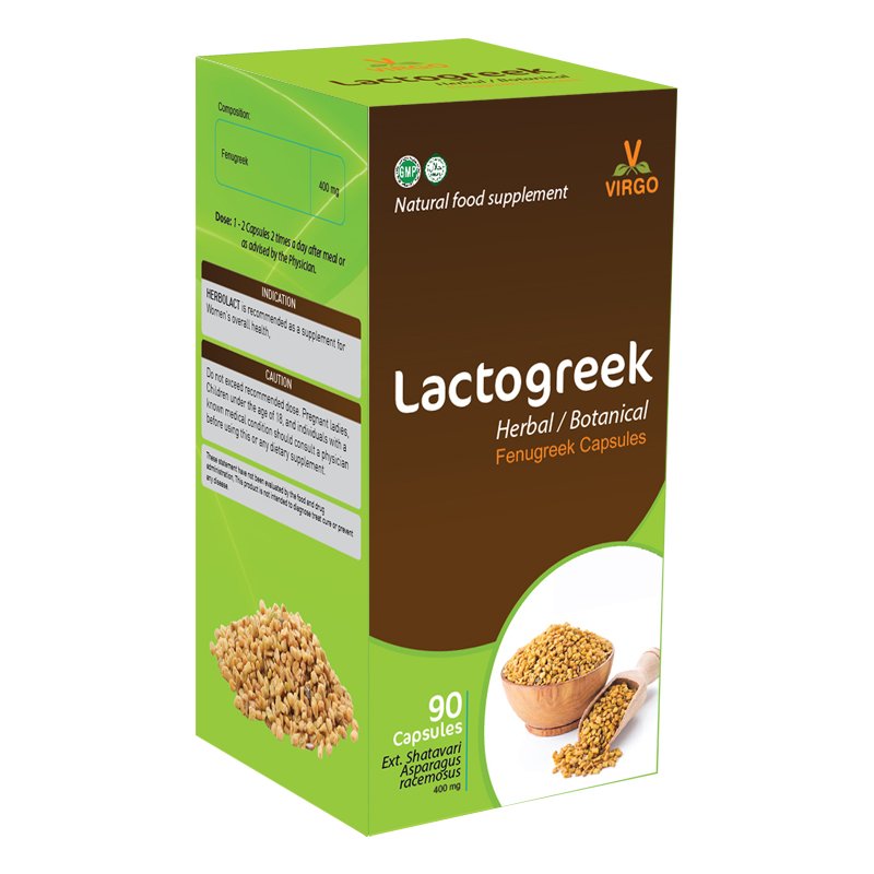 Vitazen Lactogreek Caps-60 Caps